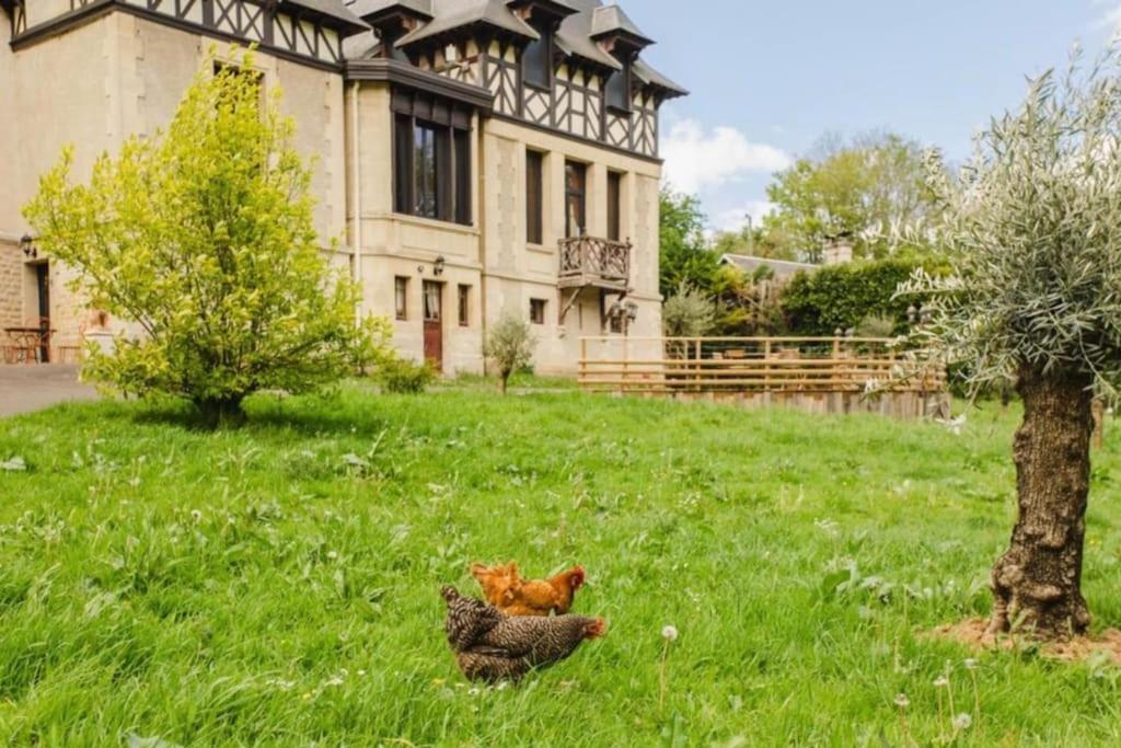 Douvres-la-Délivrande Le Manoir Du Valヴィラ エクステリア 写真