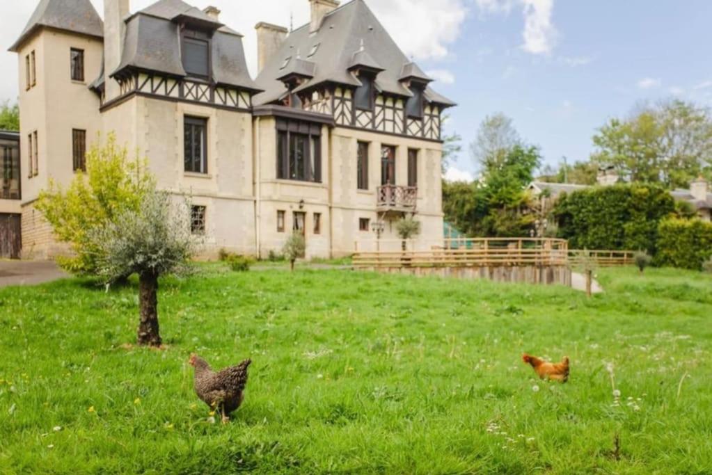 Douvres-la-Délivrande Le Manoir Du Valヴィラ エクステリア 写真